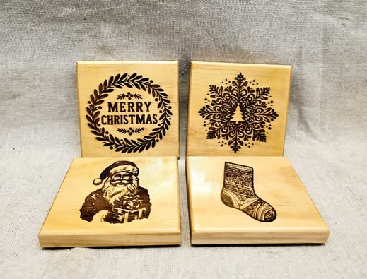 christmas coaster