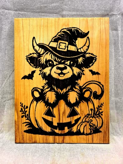 Halloween cow