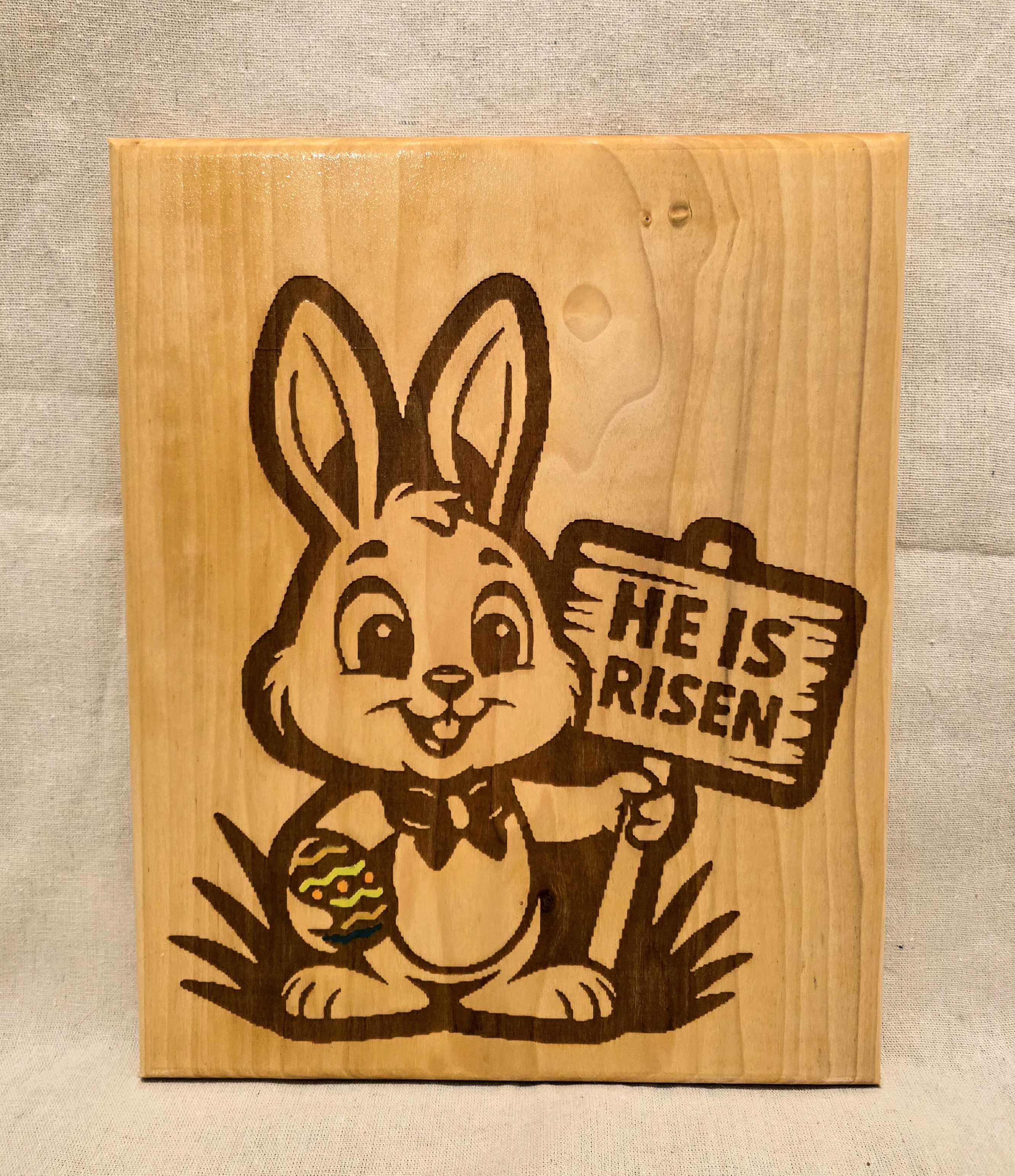 He is risen, bunny
